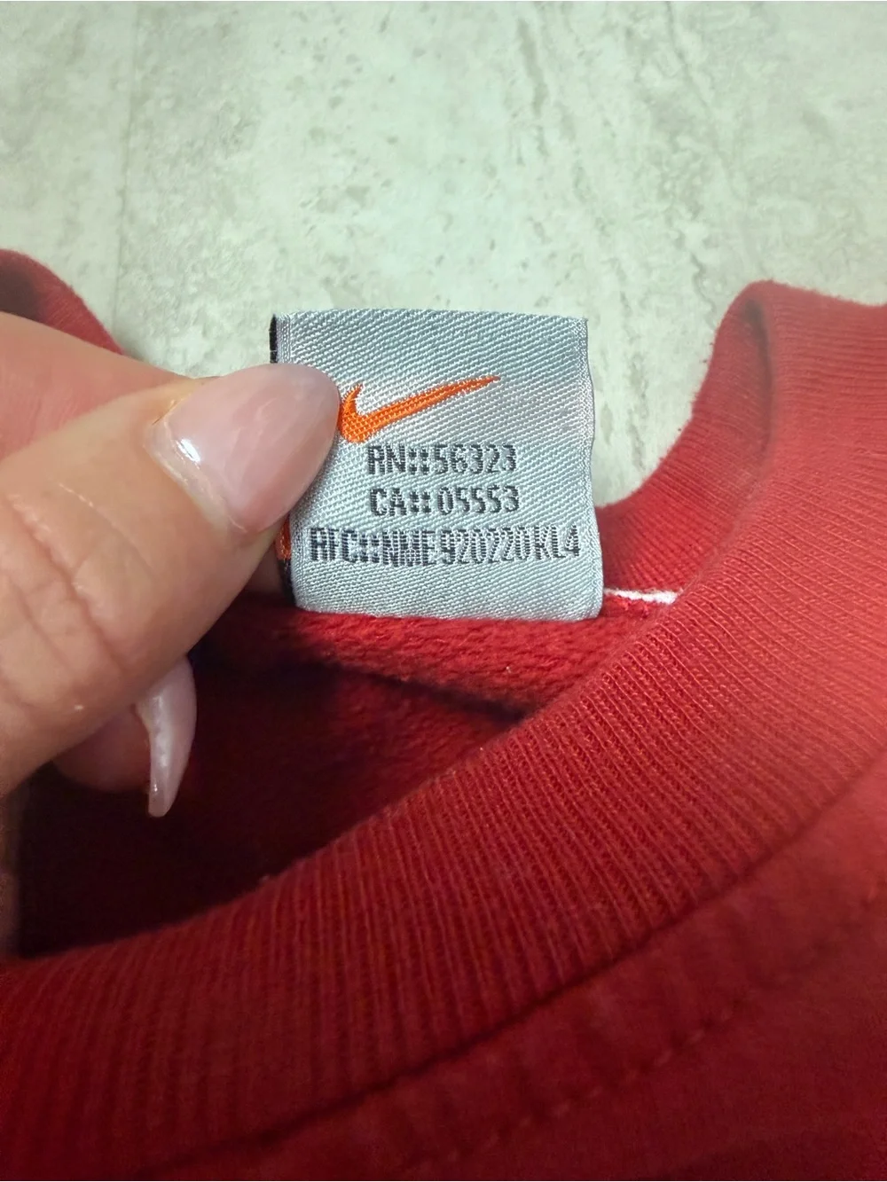 Vintage 90's Nike Crewneck sweatshirt all over Nike print